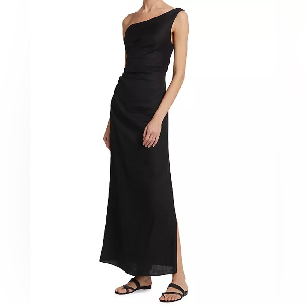 Mara Hoffman Black Enya Dress